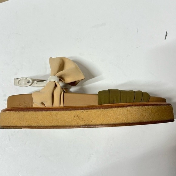 Alysi Leather Platform Shoes 39 NWOB - Picture 3 of 16